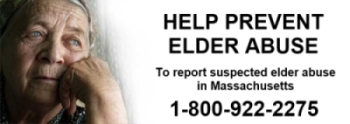 Report Elder Abuse 1-800-922-2275
