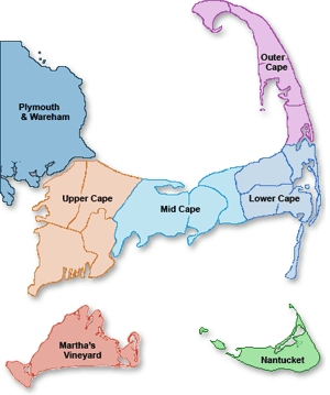 Cape Cod Regions
