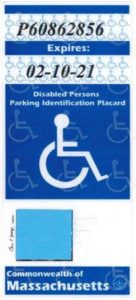 Disabled Parking Placard